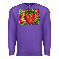 Purple strawberry summer Premium Sweatshirt - Jasminsmagicworld