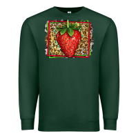 Sports Green strawberry summer Premium Sweatshirt - Jasminsmagicworld