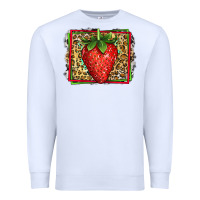 White strawberry summer Premium Sweatshirt - Jasminsmagicworld