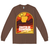 Chestnut crater of diamonds state park arkansas Long Sleeve Tee - baoMotion