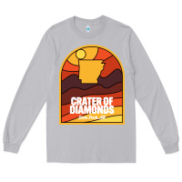 Moon Dust crater of diamonds state park arkansas Long Sleeve Tee - baoMotion