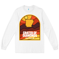 White crater of diamonds state park arkansas Long Sleeve Tee - baoMotion