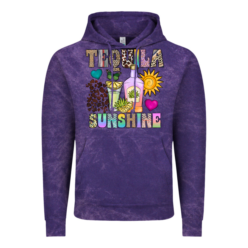 Tequila Sunshine Vintage Hoodie by CowhideDigitalArt | Teevron