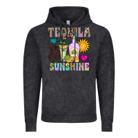 Vintage Black Tequila Sunshine Vintage Hoodie - CowhideDigitalArt