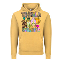 Vintage Mustard Tequila Sunshine Vintage Hoodie - CowhideDigitalArt