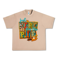 Burro Just Here For The Pie Urban Heavy Tee - FaDigitalArtStudio