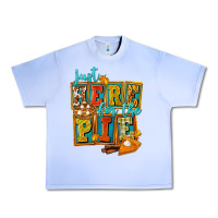 Just Here For The Pie Urban Heavy Tee | Teevron