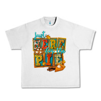 Lunar Rock Just Here For The Pie Urban Heavy Tee - FaDigitalArtStudio