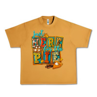 Peanut Butter Just Here For The Pie Urban Heavy Tee - FaDigitalArtStudio