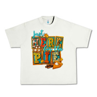 Pistachio Just Here For The Pie Urban Heavy Tee - FaDigitalArtStudio
