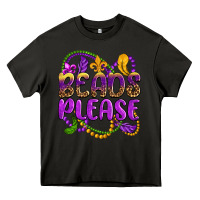 Asphalt beads please mardi gras Heavy Core Tee - OliviaCreatesArt