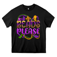 Black beads please mardi gras Heavy Core Tee - OliviaCreatesArt