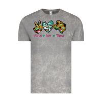 Cloud Rock Peace Love Texas Vintage Tee - RanaPortraitStore