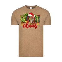 Vintage Coffee christmas mini claus Vintage Tee - FaDigitalArtStudio