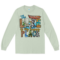 Matcha the lakes my happy place Long Sleeve Tee - CowhideDigitalArt
