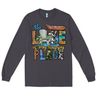 Smoke the lakes my happy place Long Sleeve Tee - CowhideDigitalArt