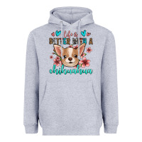Heather Grey life is better with a chihuahua Heavyweight Hoodie - Jasminsmagicworld