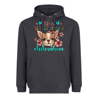 Smoke life is better with a chihuahua Heavyweight Hoodie - Jasminsmagicworld