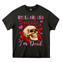 Asphalt roses are red inside i m dead Heavy Core Tee - OliviaCreatesArt