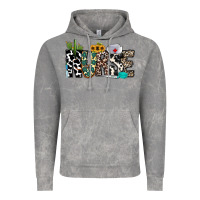 Cloud Rock nurse leopard and cowhide Vintage Hoodie - CowhideDigitalArt