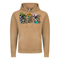 Vintage Camel nurse leopard and cowhide Vintage Hoodie - CowhideDigitalArt