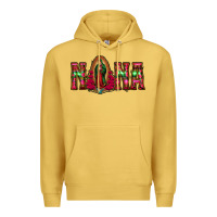 Antique Gold nana floral aztec leopard Premium Hoodie - Jasminsmagicworld