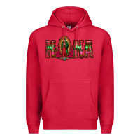 Cardinal nana floral aztec leopard Premium Hoodie - Jasminsmagicworld