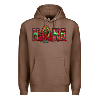 Chestnut nana floral aztec leopard Premium Hoodie - Jasminsmagicworld