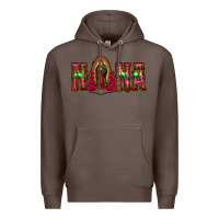 Coffee nana floral aztec leopard Premium Hoodie - Jasminsmagicworld