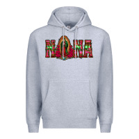 Heather Grey nana floral aztec leopard Premium Hoodie - Jasminsmagicworld