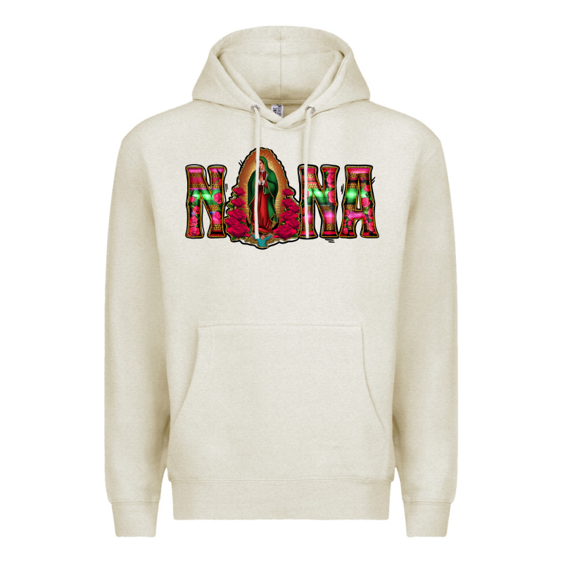 Nana Floral Aztec Leopard Premium Hoodie by Jasminsmagicworld | Teevron
