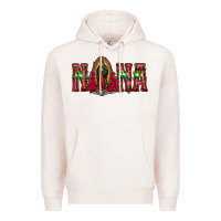Pale Pink nana floral aztec leopard Premium Hoodie - Jasminsmagicworld