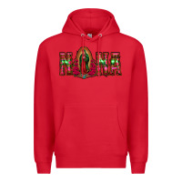 Red nana floral aztec leopard Premium Hoodie - Jasminsmagicworld