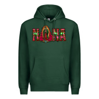 Sports Green nana floral aztec leopard Premium Hoodie - Jasminsmagicworld