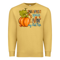 Antique Gold Pumpkin spice and livin' my best life Premium Sweatshirt - RanaPortraitStore