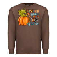 Chestnut Pumpkin spice and livin' my best life Premium Sweatshirt - RanaPortraitStore