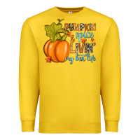 Lemon Pumpkin spice and livin' my best life Premium Sweatshirt - RanaPortraitStore