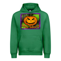 Emerald happy halloween jack o' lantern pumpkin Urban Hoodie - Jasminsmagicworld