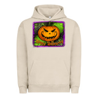 Pigment French Oak happy halloween jack o' lantern pumpkin Urban Hoodie - Jasminsmagicworld