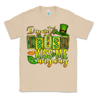 Mushroom St. Patrick's I am not irish kiss me anyway Classic Tee - OliviaCreatesArt