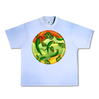 Grape Ice hispanic heritage month round earrings 1 Urban Heavy Tee - BundleAndBundleShop