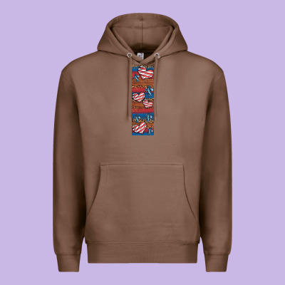 Usa Flag And Cross Penwraps 1 Premium Hoodie Designed By Artiststas