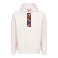 Pale Pink usa flag and cross penwraps 1 Premium Hoodie - Artiststas
