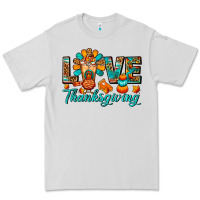 Dove Grey Love Thanksgiving Gobble And Frappe Premium Tee - FaDigitalArtStudio