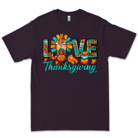 Plum Love Thanksgiving Gobble And Frappe Premium Tee - FaDigitalArtStudio