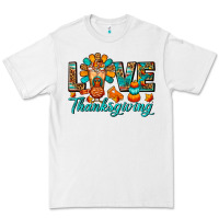 White Love Thanksgiving Gobble And Frappe Premium Tee - FaDigitalArtStudio