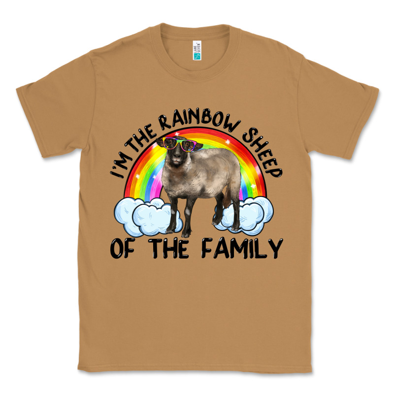 I'm The Rainbow Sheep Of The Family Suffolk Sheep Black Face Sheep Classic Tee by Artiststas | Teevron
