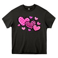 Asphalt love hearts Heavy Core Tee - OliviaCreatesArt