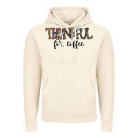 Vintage Artic thankful for coffee Vintage Hoodie - CowhideDigitalArt