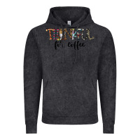 Vintage Black thankful for coffee Vintage Hoodie - CowhideDigitalArt